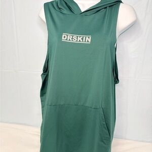 Sika Green Sleeveless Hoodie